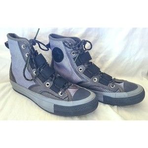 Converse Mens Sz 8.5 Womens 10.5 Chuck 70 Tech Hiker High Top Grey Green Black